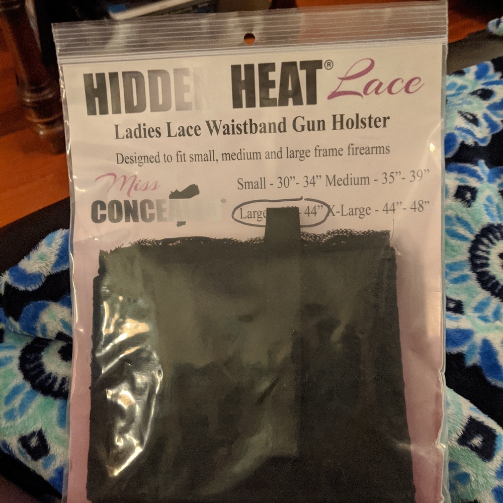 Miss Concealed Ladies Lace waistband Gun Holster